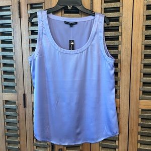 Antonio Melani NWT Light Purple Silk Shell Top